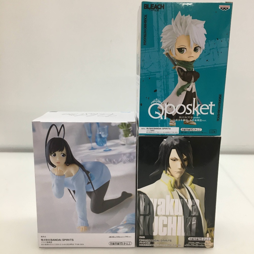 BLEACH☆フィギュア【日番谷冬獅郎・涅マユリ・更木剣八】3種 BLEACH☆フィギュア【日番谷冬獅郎・涅マユリ・更木剣八】3種