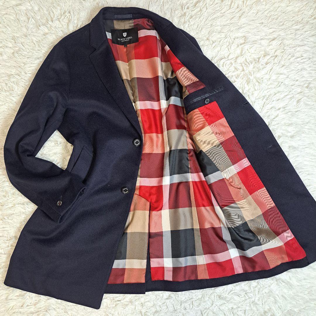 BLACKLABEL CRESTBRIDGE チェスターコートM Blacklabel crestbridge◇チェスターコート Mサイズ ブラック