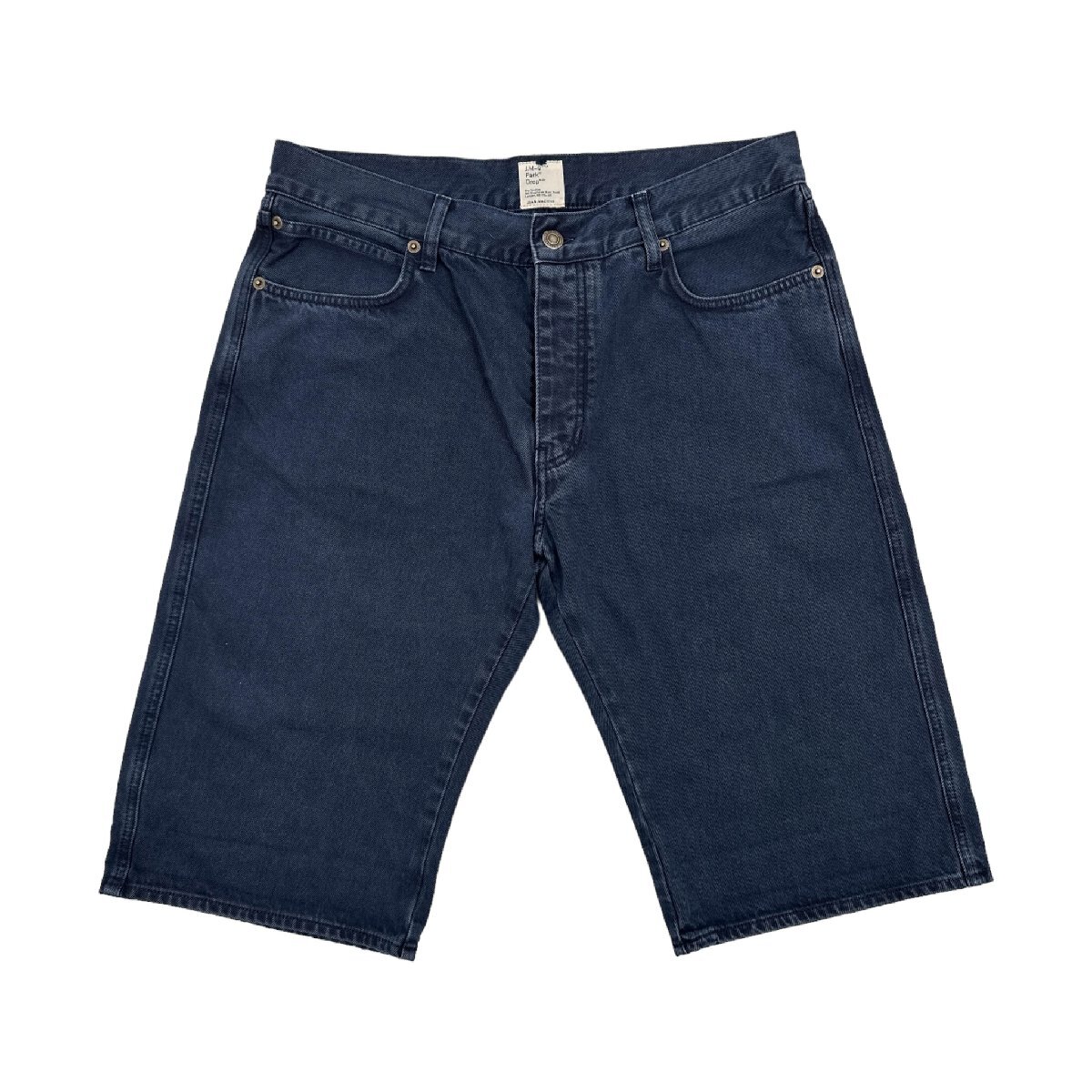 JEAN.MACHINE / ジーン マシーン デニム ハーフパンツ ショートパンツ ショーツ サイズ 34 /MiH/Lonsdale/染め加工/ボタンフライ/メンズ