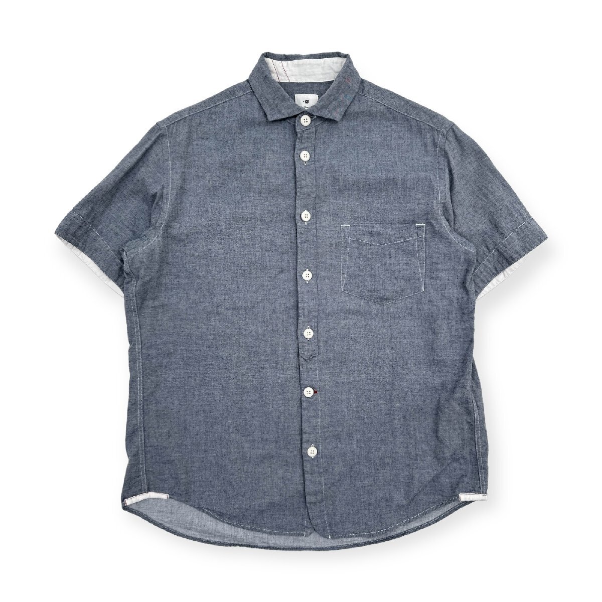 URBAN RESEARCH DOORS アーバンリサーチ 半袖 シャツ 40/グレー系/メンズ