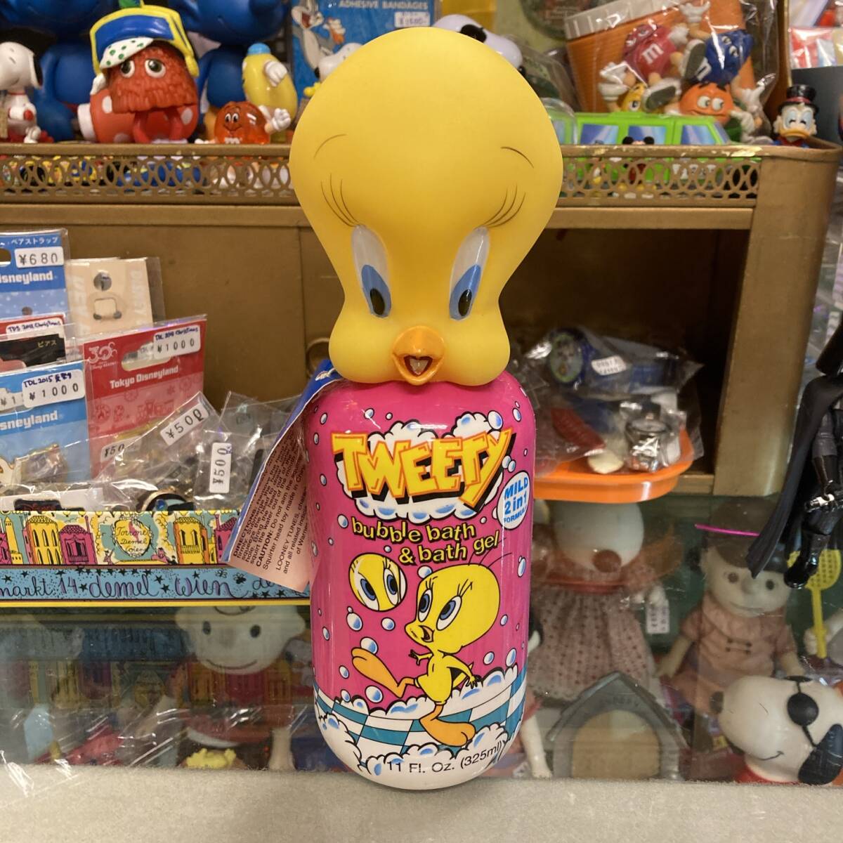 ヴィンテージ★ルーニートゥーンズ　TWEETY　シャンプーボトル★フィギュア、トウィーティ、美品