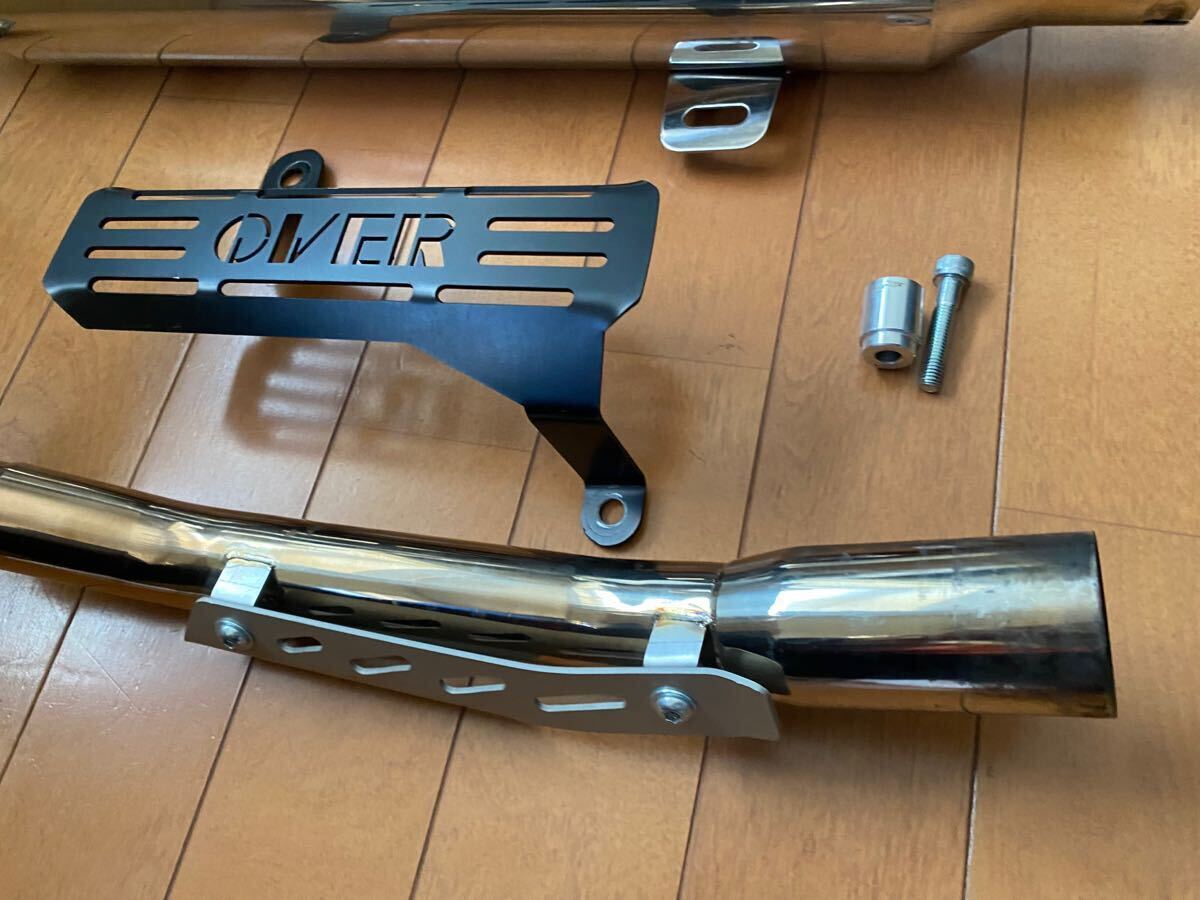 オーヴァーレーシング(OVER Racing) シガーパイプアップマフラー オーヴァーレーシング(OVER Racing) シガーパイプアップマフラー