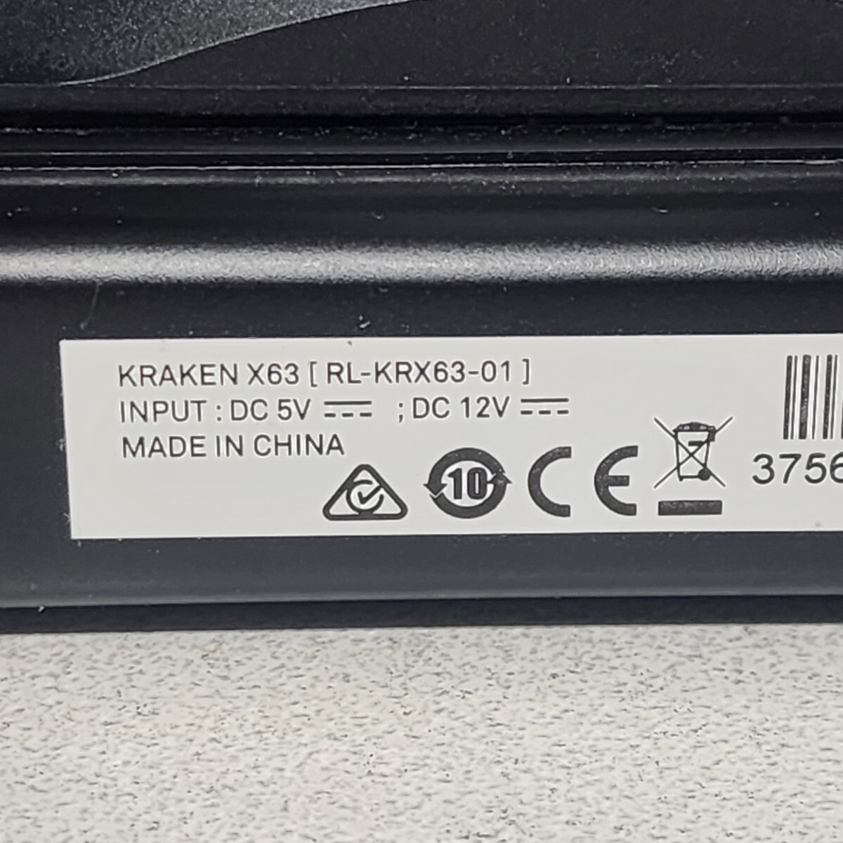 NZXT KRAKEN X63(RL-KRX63-01) 280mm 簡易水冷型CPUクーラー NZXT KRAKEN X63(RL-KRX63-01) 280mm 簡易水冷型CPUクーラー