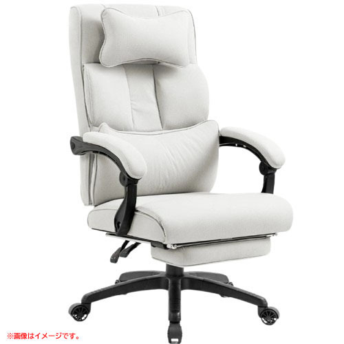 D1121YO ◆1220_3凹【訳あり・アウトレット品】ゲーミングチェア オフィスチェア PCチェア Dowinx LS-6653-03 オットマン付き未使用 家具