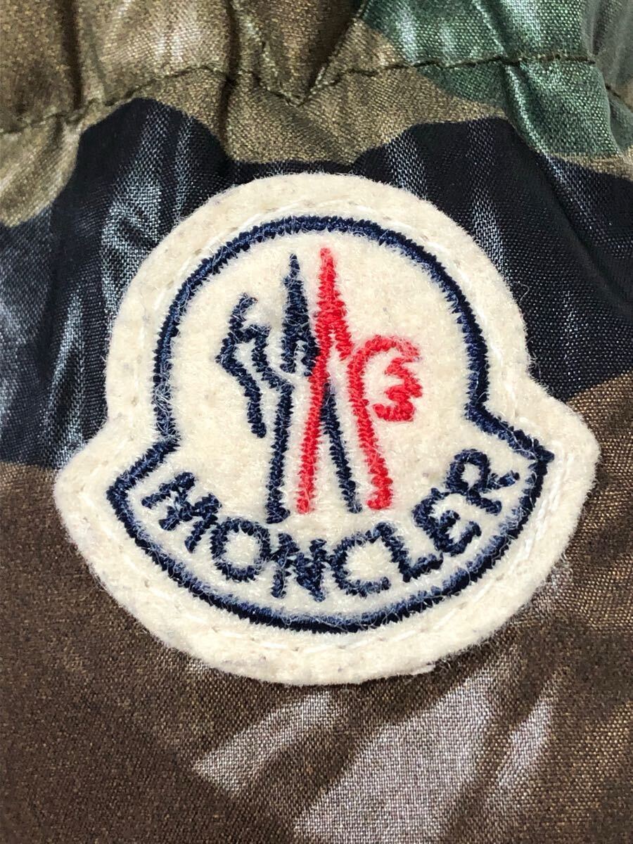 美品 MONCLER BLIER GIUBBOTTO 0 ダウンジャケット モンクレール ダウン モンクレールジャパン カモフラ 迷彩 カラー