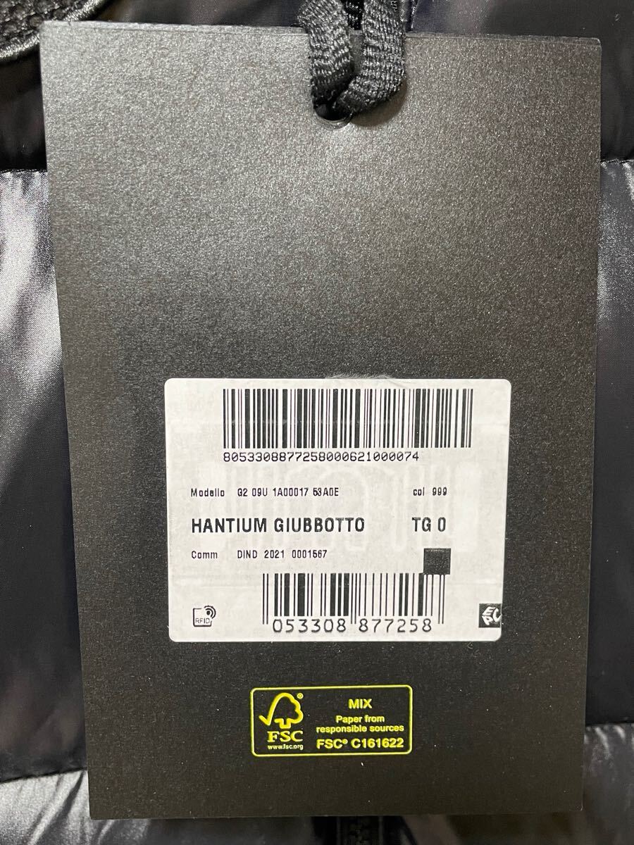 未使用 タグ付 MONCLER HANTIUM GIUBBOTTO GENIUS ハンガー 未使用 タグ付 MONCLER HANTIUM GIUBBOTTO GENIUS ハンガー