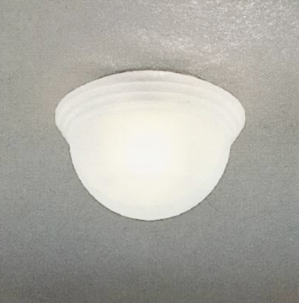 2FBR★未使用品★コイズミ 照明 洋風白熱灯シーリング 白熱灯器具 クリプトン球60W E17 AH-71064 ガラス 艶消し仕上げ 乳白_画像1