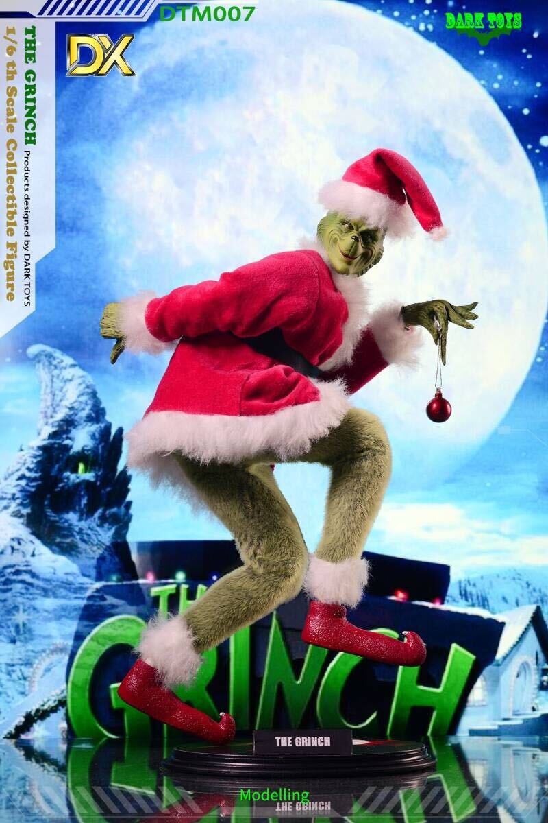 DARK TOYS 1/6 ザ グリンチ DX.Ver 未開封新品 DTM007 THE GRINCH 検) How the Grinch Stole Christmas ジム キャリー ホットトイズ