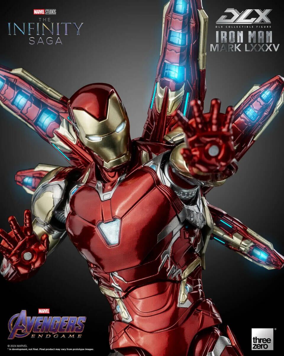 threezero DLX アベンジャーズ エンドゲームアイアンマン?マーク85 未開封新品 3Z0250 Iron Man Mark 85 マーベル スタジオ スリーゼロ