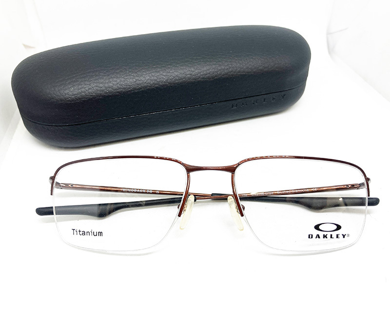 OAKLEY オークリー 正規品 メガネフレーム Wingback SQ OX5148-0754 ブラッシュグリナッシュ ブラウン 新品 ウイングバック 度付き加工可