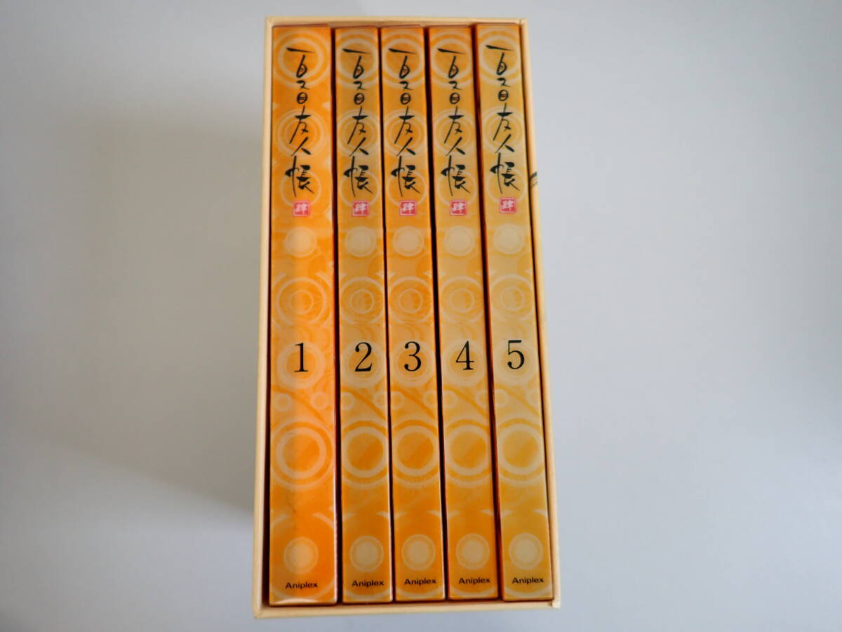 S7Dё Natsume's Book of Friends .DVD все 5 шт комплект anip Rex аниме совершенно производство ограниченая версия 