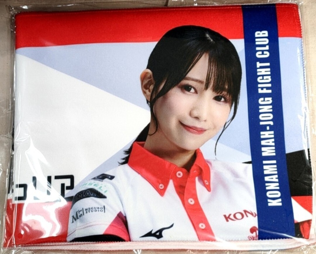 Mリーグ KONAMI 麻雀格闘倶楽部 ユニフォーム 2023-24 タオル KONAMI 麻雀格闘倶楽部 チームロゴ フェイスタオル(KONAMI麻雀