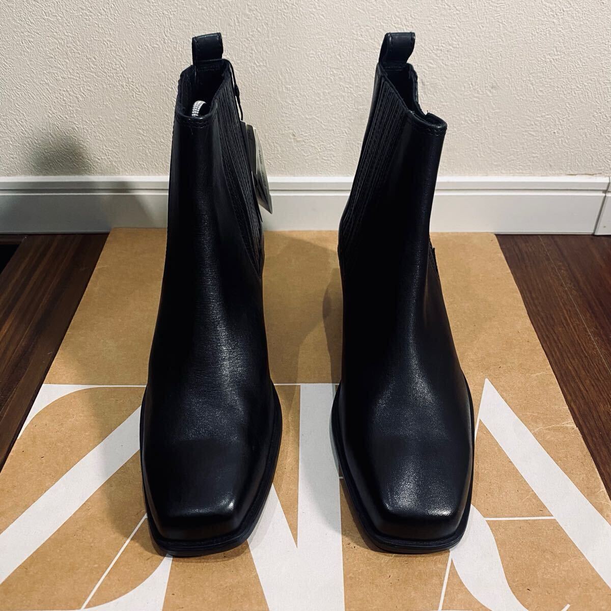 新品 ZARA 本革 カウボーイブーツ 25 5cm 39 メンズ ザラ レザー 新品 ZARA 本革 カウボーイブーツ 25 5cm 39 メンズ ザラ レザー