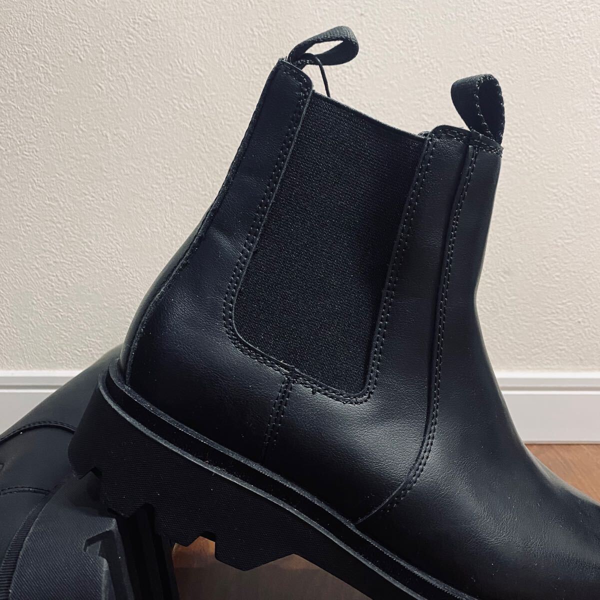 新品 ZARA ボリュームソールチェルシーブーツ 26 5cm 41 メンズ 新品 ZARA ボリュームソールチェルシーブーツ 26 5cm 41 メンズ
