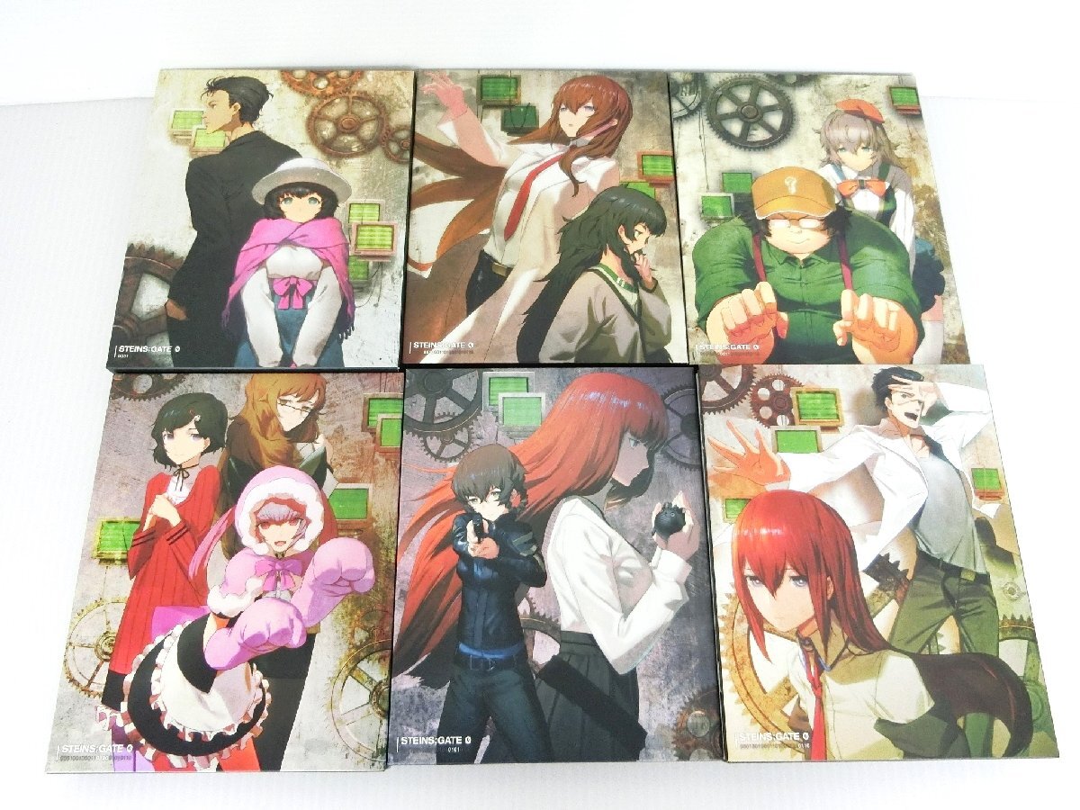 ○シュタインズ・ゲート ゼロ STEINS;GATE 0 Vol.1~6 Blu-ray ○シュタインズ・ゲート ゼロ STEINS;GATE 0 Vol.1~6 Blu-ray