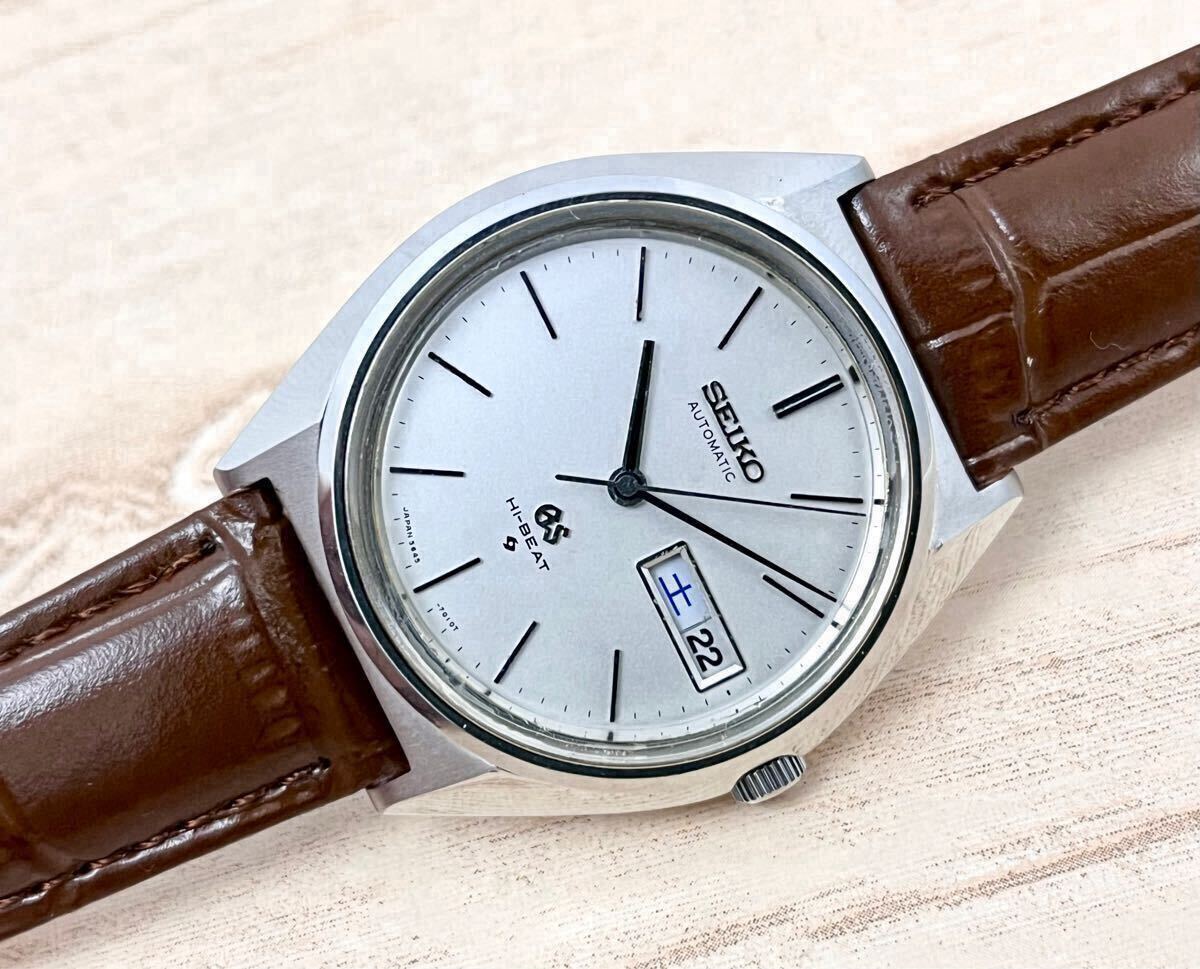 56系 グランドセイコー Grand Seiko 5646-7010 自動巻き キャリバー5646 25 jewels 1970年 昭和45年製造