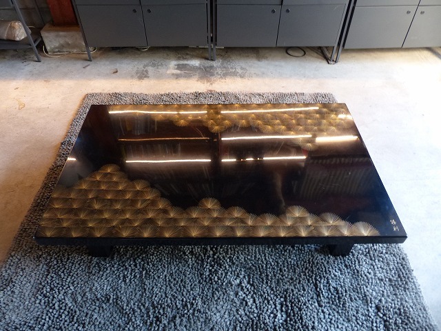 輪島塗|金蒔絵|漆|座卓 テーブル|お座敷|W1510×D910×H320 輪島塗|金蒔絵|漆|座卓 テーブル|お座敷|W1510×D910×H320
