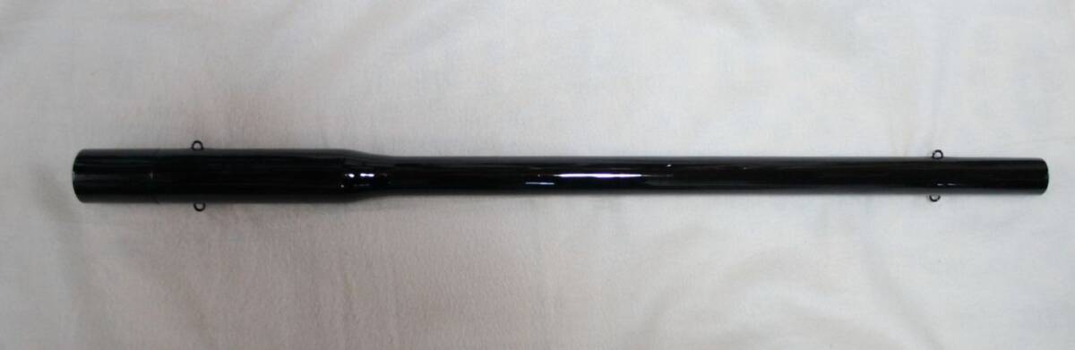 弓道　矢筒　黒色－朱色　手作り　長さが102.8cmまでの矢が収納できます。