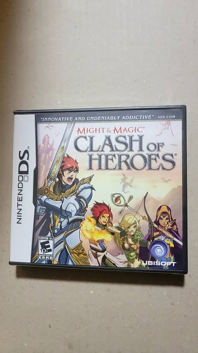 【新品未開封】 DS 海外版 MIGHT & MAGIC CLASH OF HEROES マイト アンド マジック クラッシュ オブ ヒーローズ