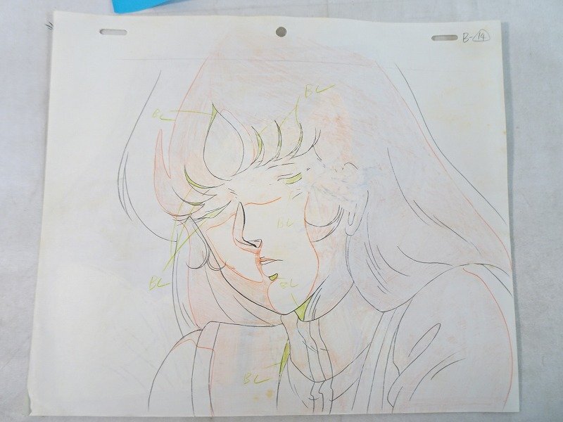 Aセル画 ラフ設定原画 劇場版 超時空要塞マクロス 其の891 Aセル画 ラフ設定原画 劇場版 超時空要塞マクロス 其の891