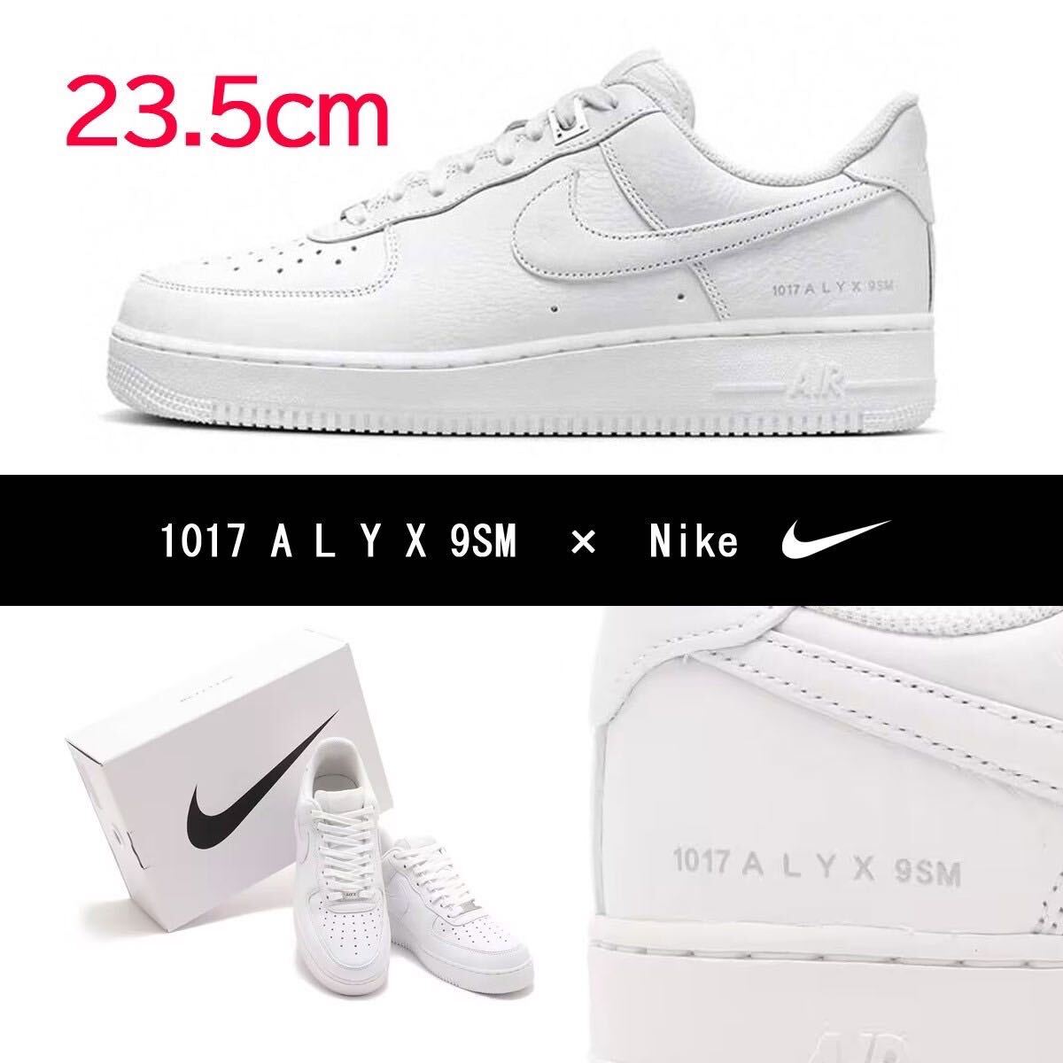 23.5㎝　1017 ALYX 9SM × Nike Air Force 1 Low White1017アリクス9SM × ナイキ エアフォース1 ロー ホワイト