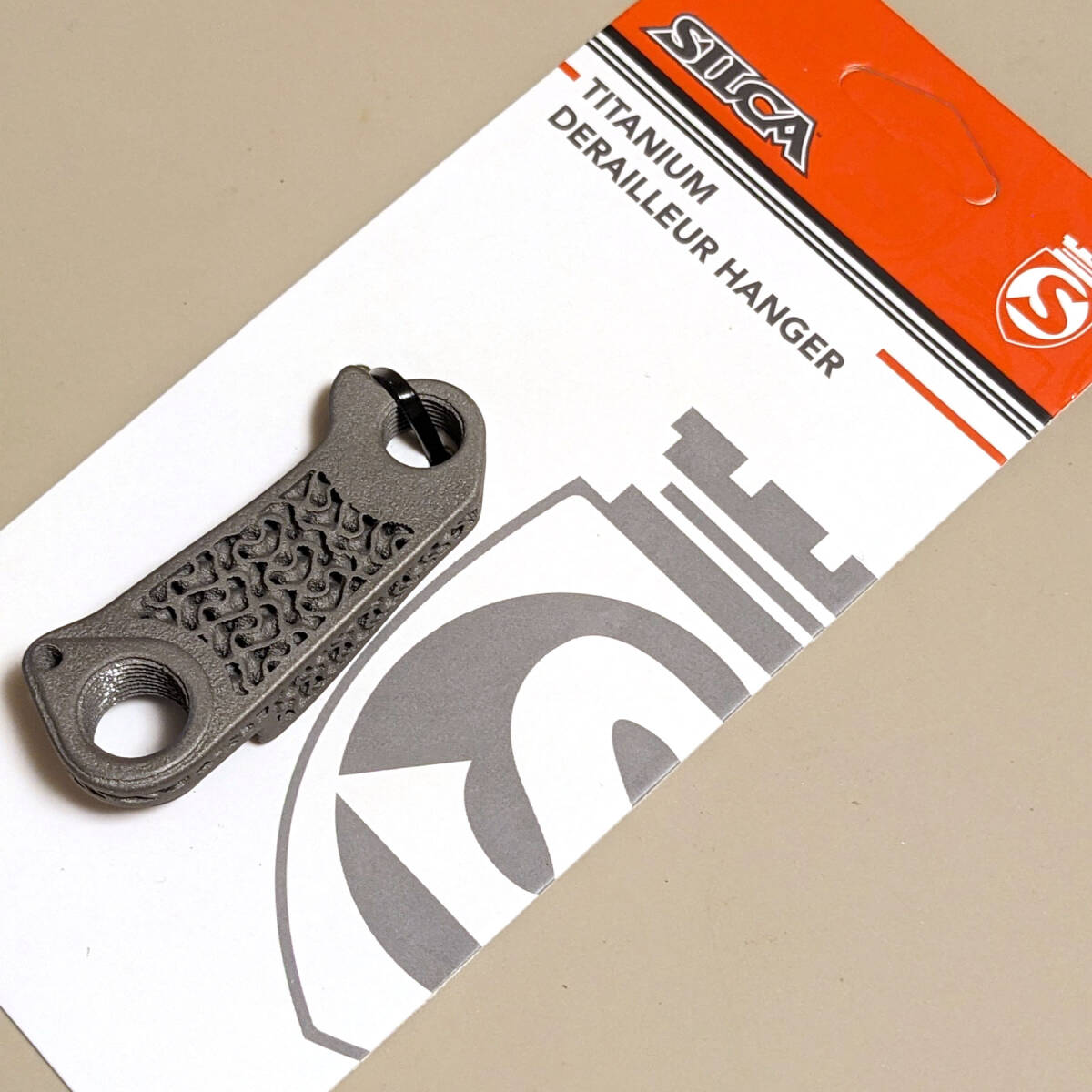 Silca 3Dプリント チタン RDハンガー Cannondale 101 3D-Printed Titanium Derailleur Hanger