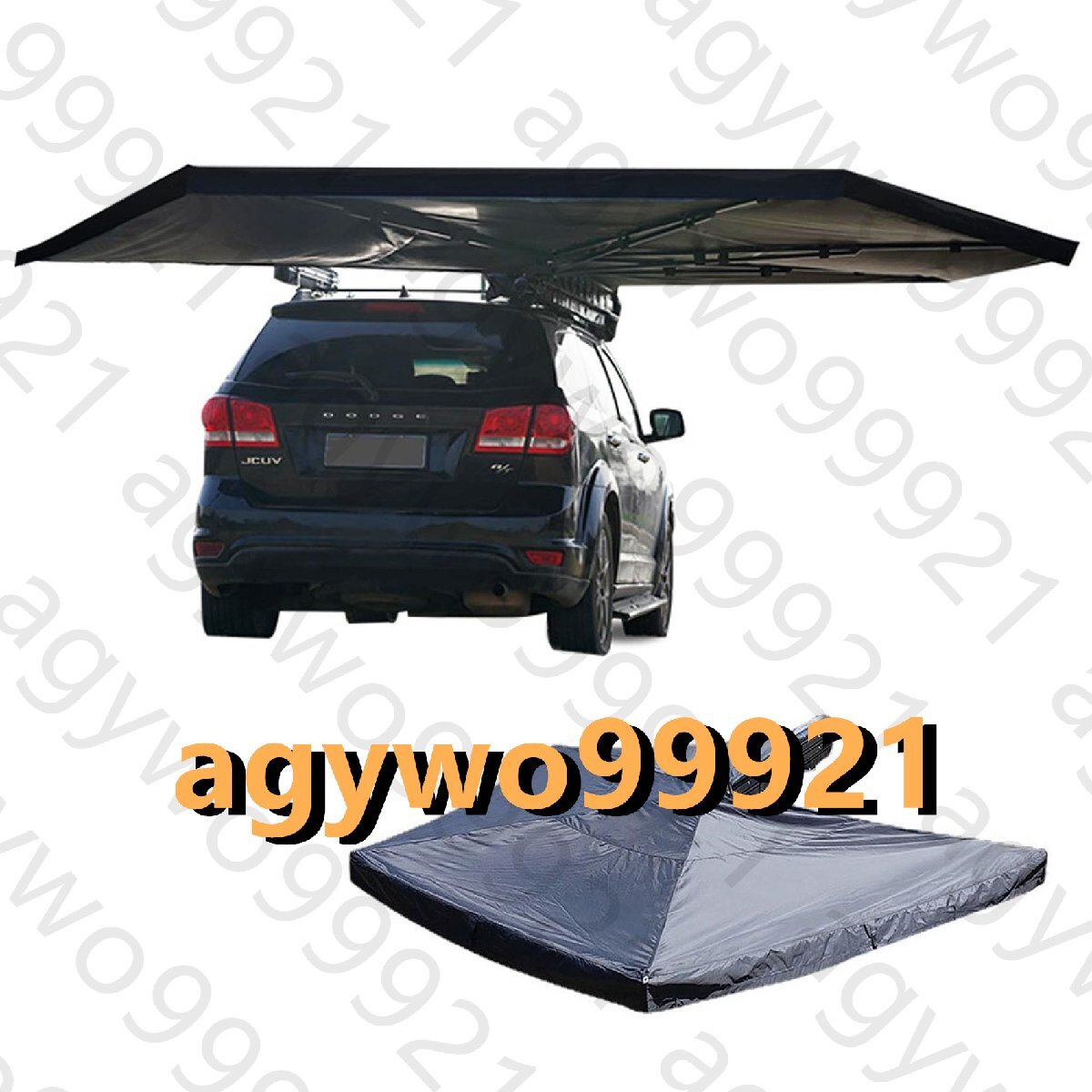 バーゲンで カーサイドタープ 2.5M 高さ調節可能 UV50+耐候性 車サイドオーニング 270°展開カーサイドタープ カーサイドオーニング その他