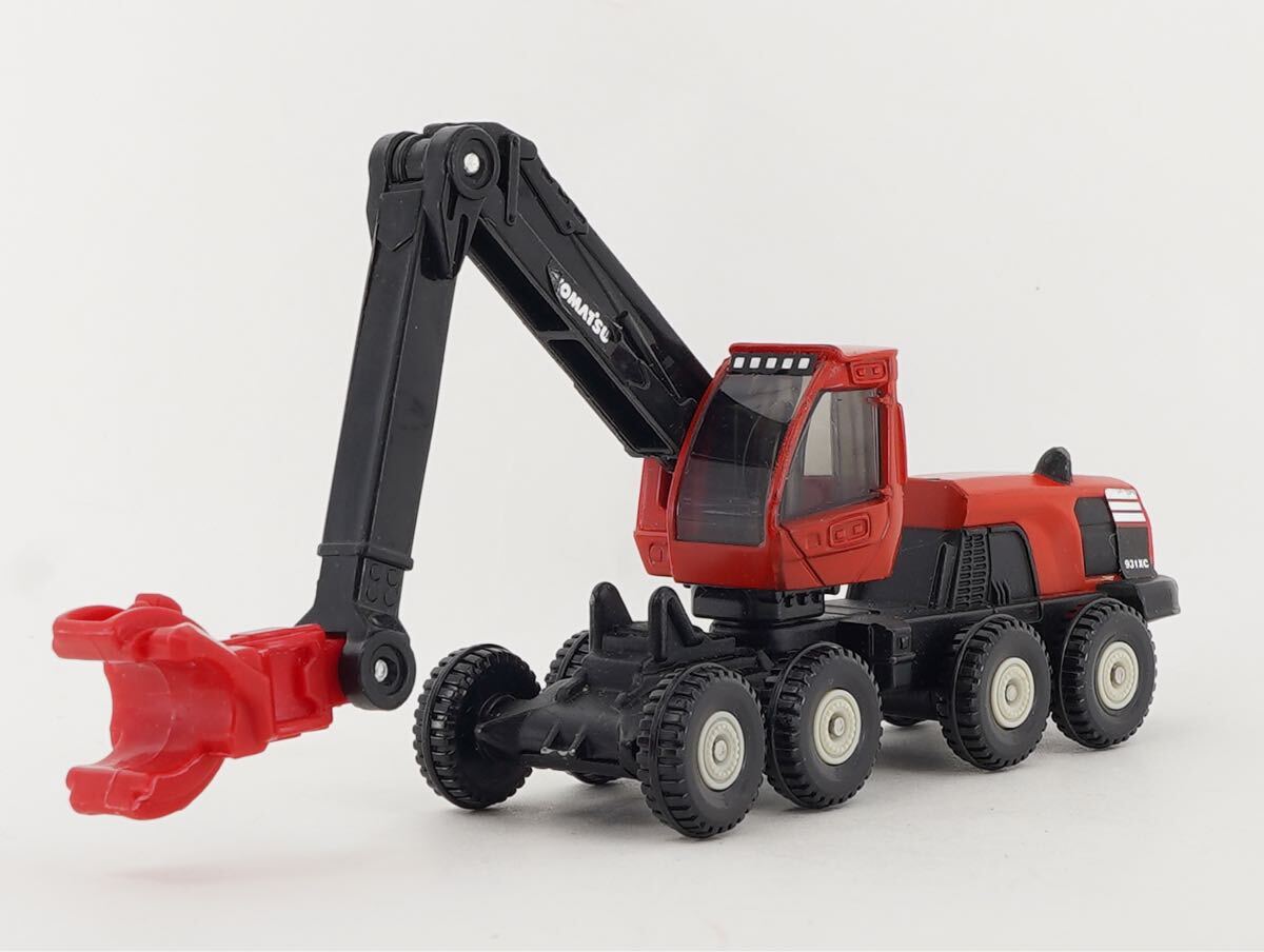 廃盤ロングタイプトミカ コマツ ハーベスタ 931XC 2019年No.136　《20台まで送料230円!!》ミニカー 絶版 まとめ セットハーベスター