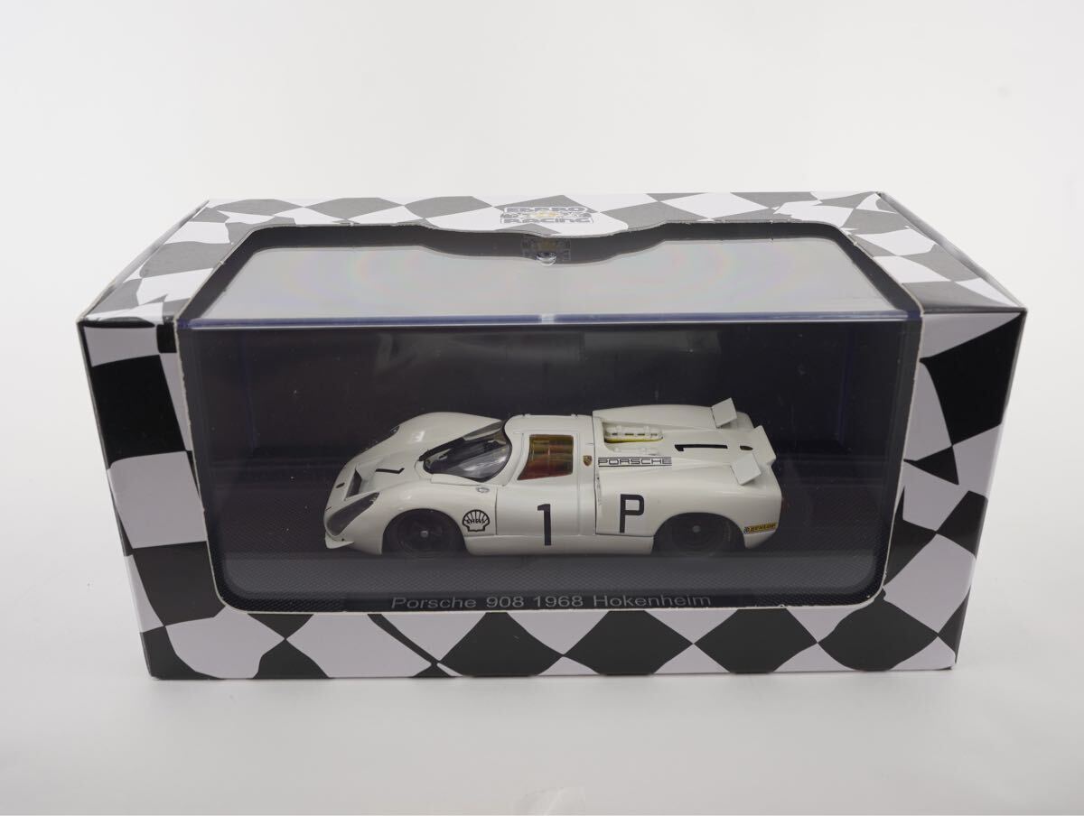 EBBRO 1/43 Porsche 908 1968 Hokenheim エブロ ポルシェ ホッケンハイム 《ミニカー 廃盤 レーシングカー》 まとめ セット 廃盤_画像4