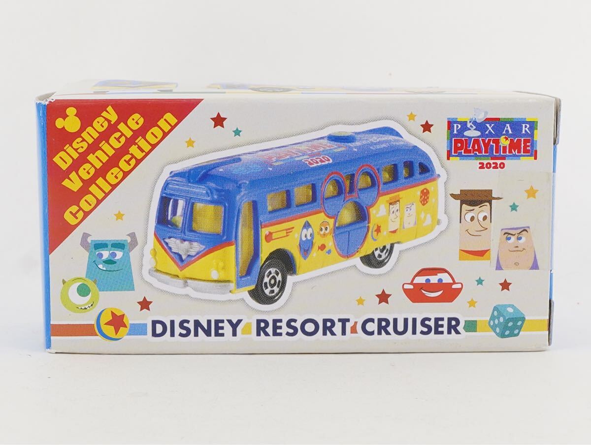 新品 廃盤ディズニートミカ リゾートクルーザー ピクサープレイタイム 2020年　《期間限定20台まで送料230円!!》ミニカー まとめ