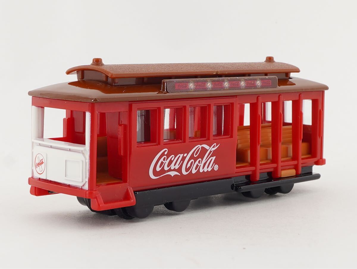 新品 トミカくじ8 サンフランシスコ ケーブルカー コカコーラ アートコレクション シークレット 2006年　《ミニカー まとめ》電車(chē)
