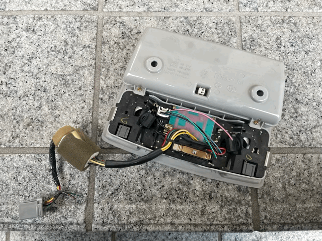 ** Mazda SE3P RX-8 модель S для оригинальный лампа освещения + sunroof переключатель **