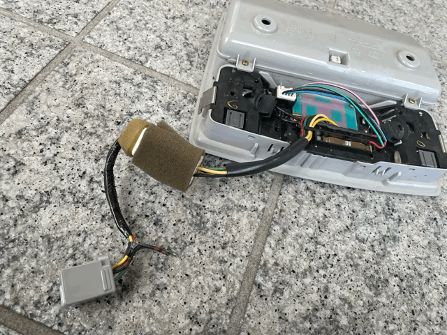 ** Mazda SE3P RX-8 модель S для оригинальный лампа освещения + sunroof переключатель **