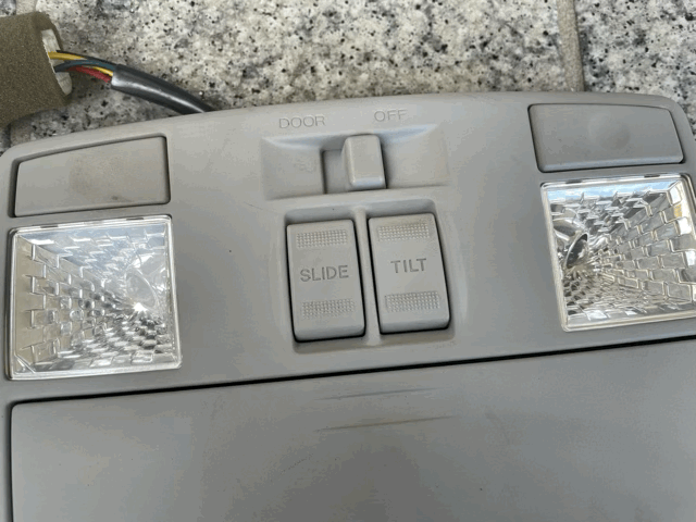 ** Mazda SE3P RX-8 модель S для оригинальный лампа освещения + sunroof переключатель **