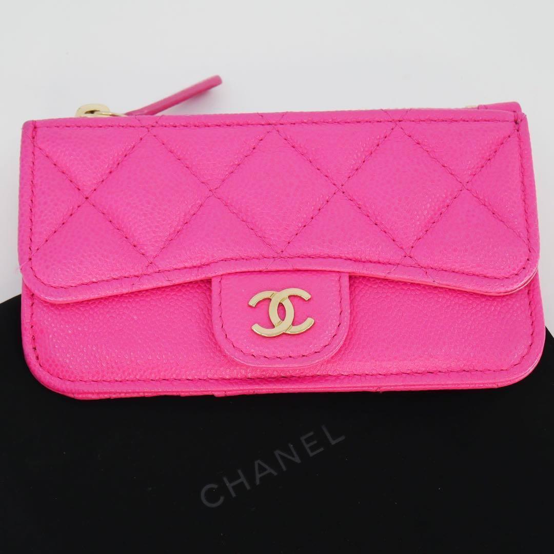 未使用級 極美品】CHANEL シャネル フラグメントケース カード 未使用級 極美品】CHANEL シャネル フラグメントケース カード