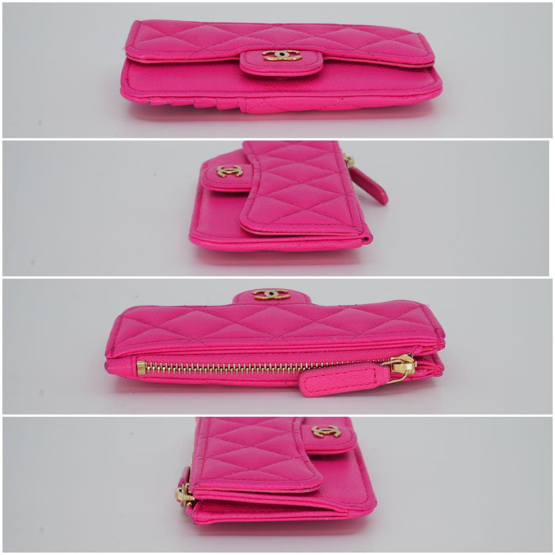 未使用級 極美品】CHANEL シャネル フラグメントケース カード 未使用級 極美品】CHANEL シャネル フラグメントケース カード