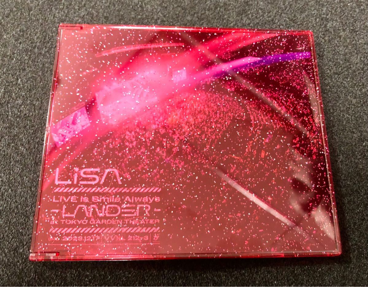 動作品 LiSA LiVE is Smile Always LANDER at TOKYO GARDEN THEATER 完全生産限定盤 Blu-ray ディスクのみ 特典なし DVD グッズ