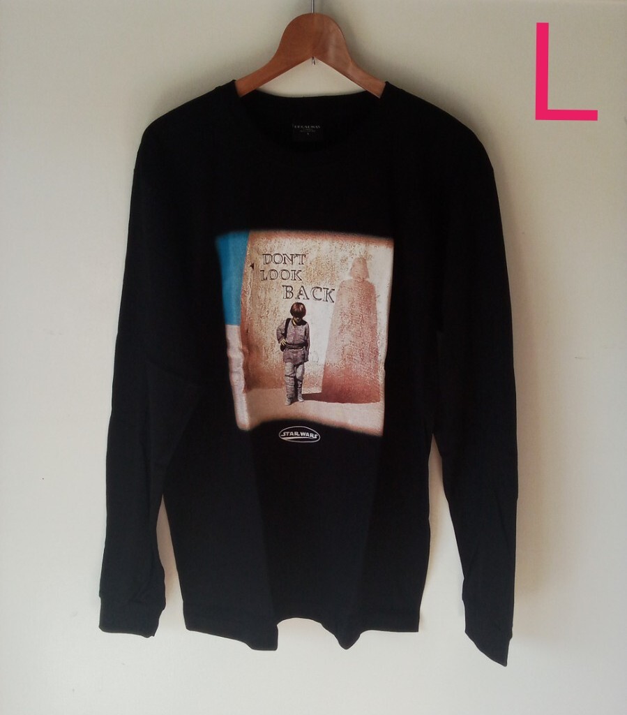 スター・ウォーズ アナキン 影 ダース・ベイダー ロンT 映画Tシャツ(L 