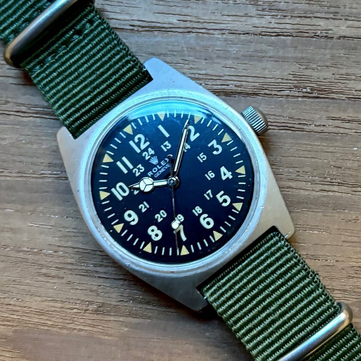 ロレックス ROLEX ミリタリー アンティーク 手巻き ジャンク ロレックス ROLEX ミリタリー アンティーク 手巻き ジャンク