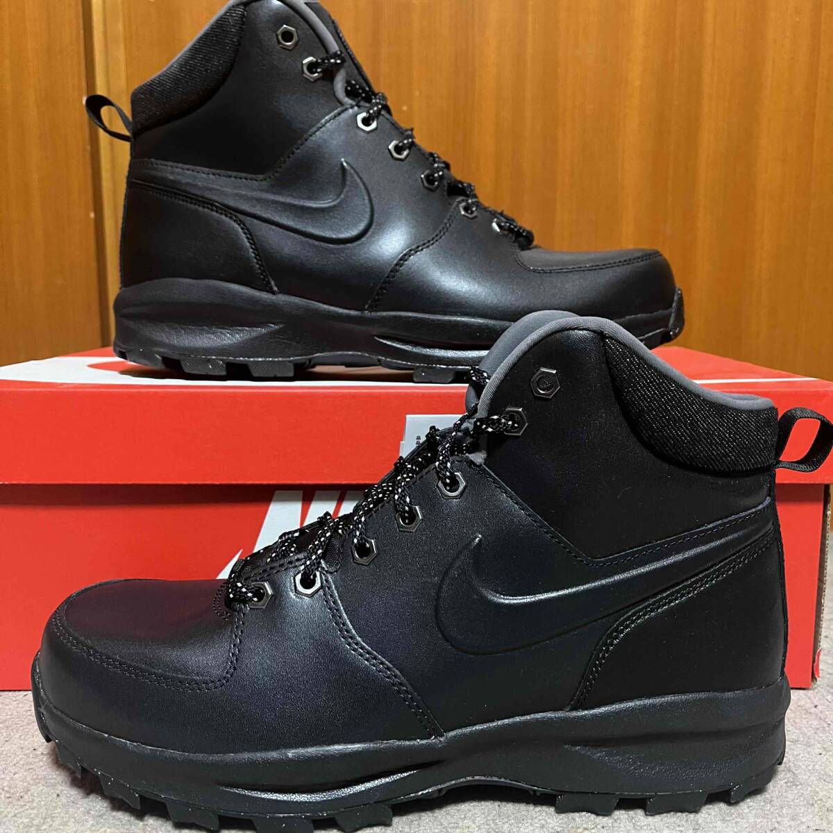 ナイキ マノア レザー SE 28cm ブラック DC8892-001 ブーツ Nike ナイキ マノア レザー SE 28cm ブラック DC8892-001 ブーツ Nike