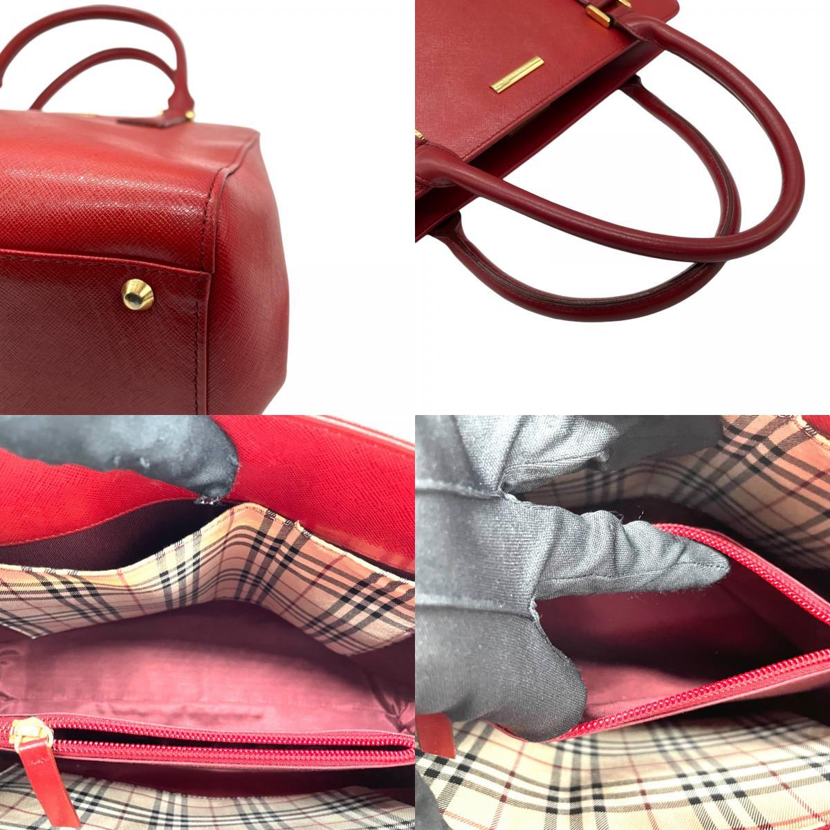 美品 BURBERRY バーバリー ハンドバッグ ロゴプレート ノバ 美品 BURBERRY バーバリー ハンドバッグ ロゴプレート ノバ