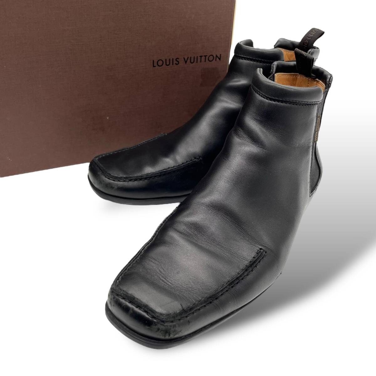 LOUIS VUITTON ルイ・ヴィトン　サイドゴアブーツ　7 1/2 LOUIS VUITTON サイドゴアブーツ