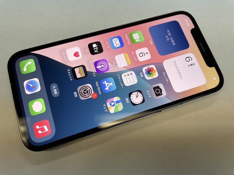 NH529 SIMフリー iPhone12Pro パシフィックブルー 128GB ジャンク ロックOFF