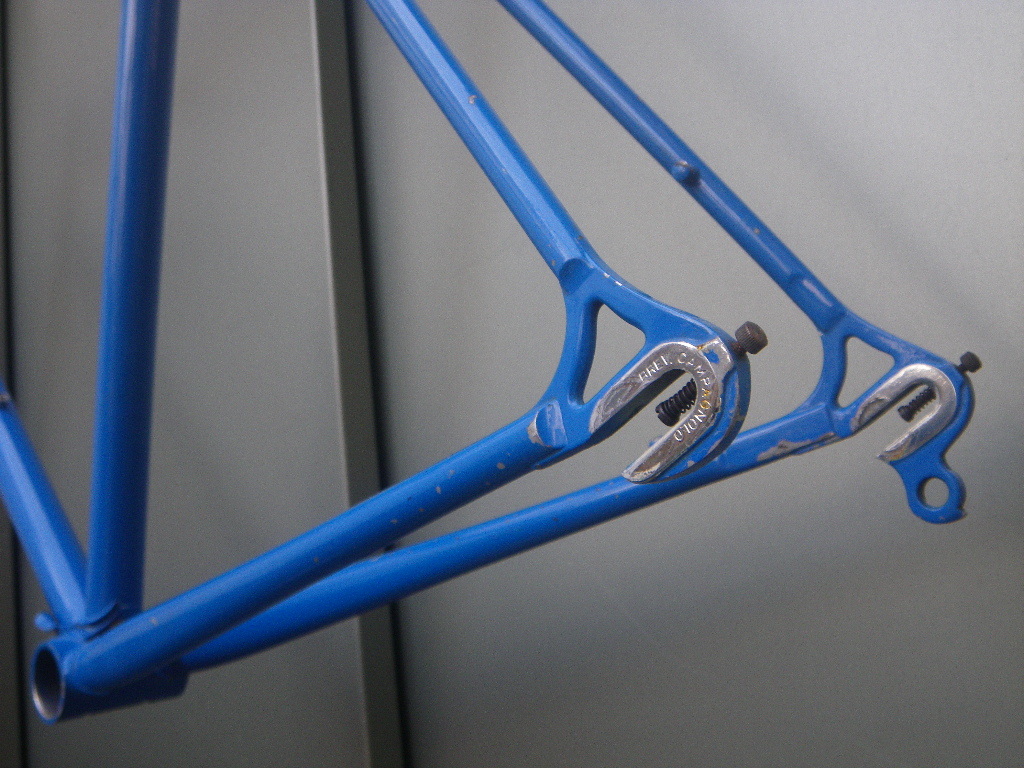 約2500g Campagnolo カンパニョーロ ヘッドパーツ付 Cinelli チネリ ラグ ロードバイク フレーム ビンテージ roadbike クロモリ