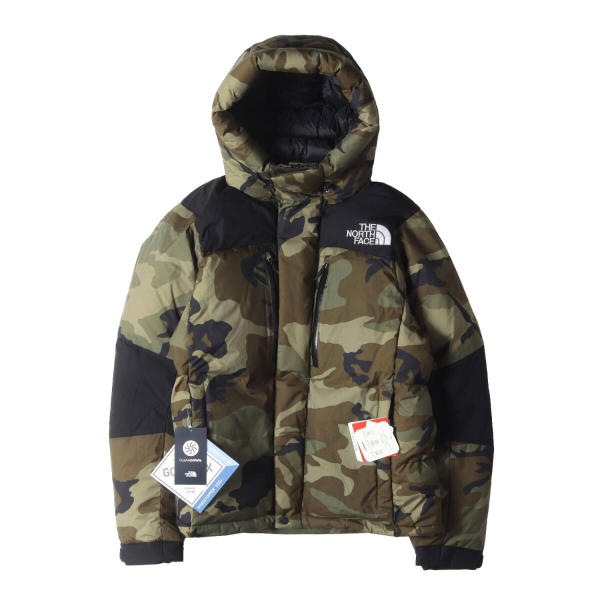 THE NORTH FACE ジャケット サイズ:L GORE-TEX INFINIUM 迷彩 バルトロライト ダウンジャケット (Novelty Baltro Light Jacket)