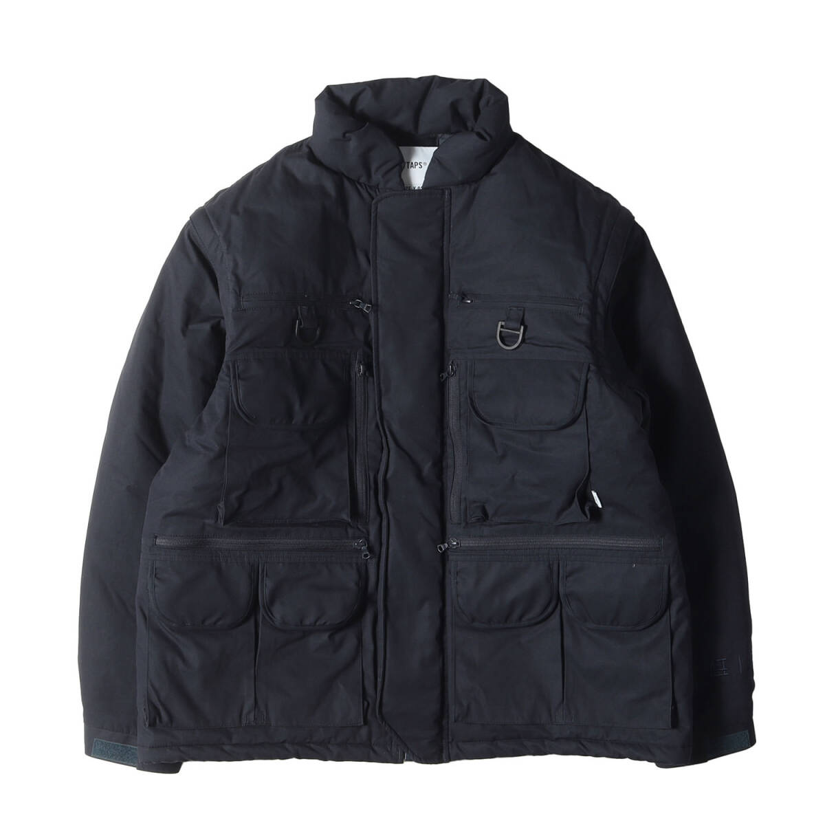 WTAPS ダブルタップス ジャケット サイズ:M 21AW SSZ 長(zhǎng)谷川昭雄 ユーティリティー 2WAY 中綿 ジャケット (STRAND) ネイビー コラボ