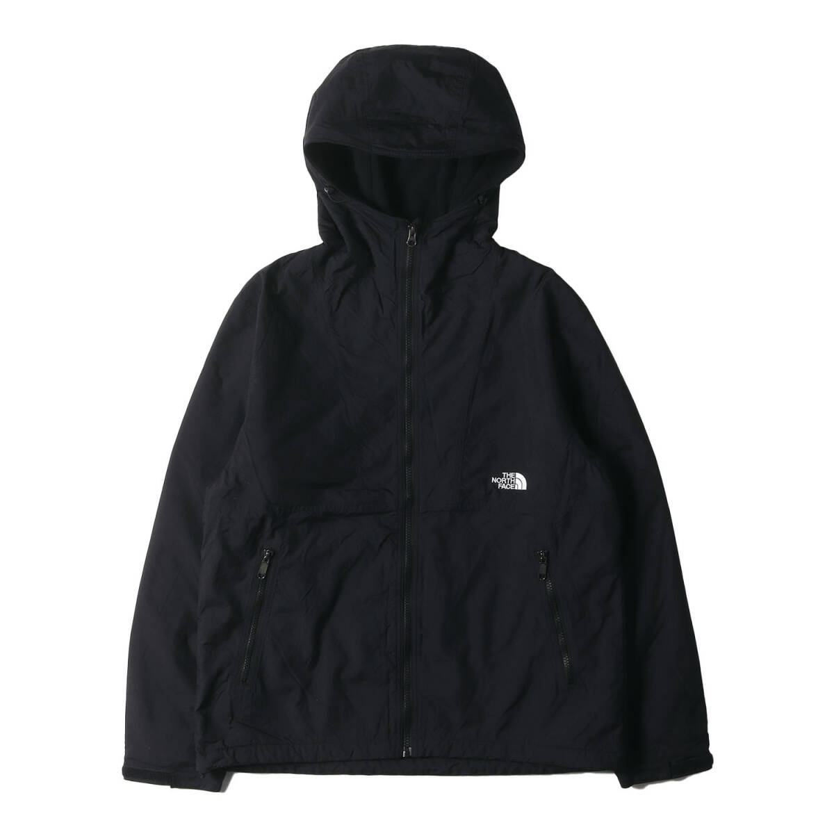 THE NORTH FACE ノースフェイス ジャケット M 23AW 裏地フリース コンパクト ノマド ジャケット (Compact Nomad Jacket) ブラック(KK)