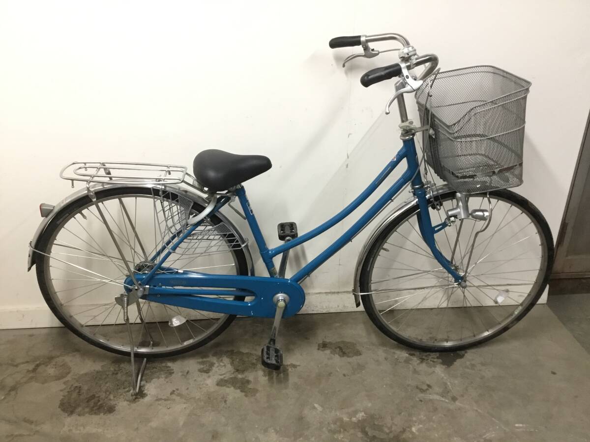 △ 岐阜発/ BRIDGESTONE/ ブリジストン/ 27インチ/ 自転車/ ママチャリ/ 変速なし/ 走行確認(rèn)/ 鍵付き/ 現(xiàn)狀品/ R6.12/15 △