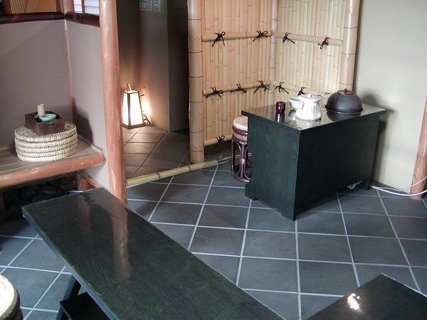 茶道具、茶道用　座布団　吉野間道　茶、五枚組、紙箱入　新品。