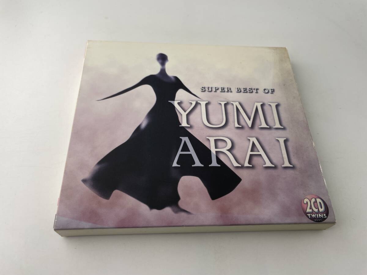 TWINS SUPER BEST OF Yumi Arai　スリーブケース付き　CD 荒井由実　松任谷由実 3H1-12: 中古